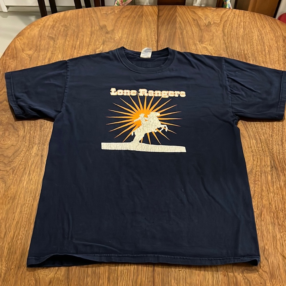 Vintage Mens Lone Rangers Baseball T Shirt